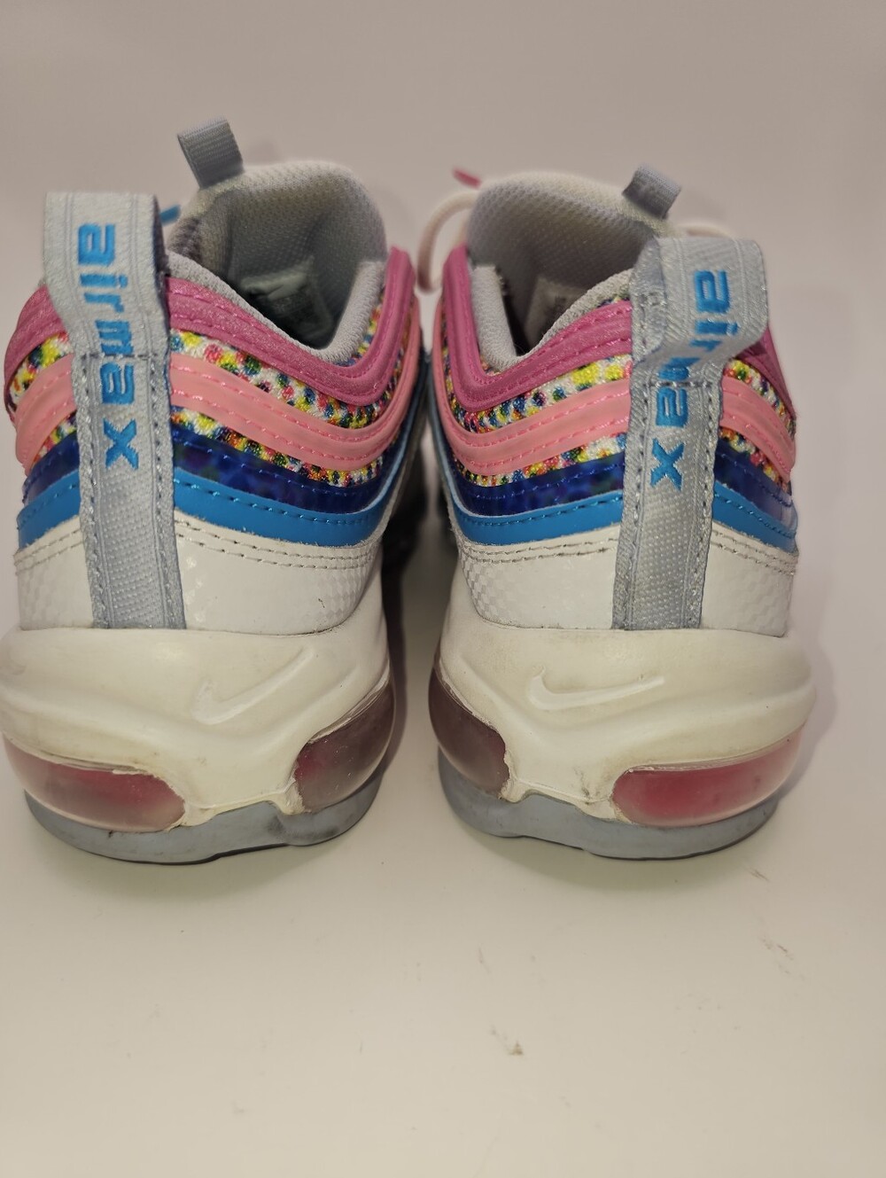 Nike Air Max 97 SE GS "Bright Colors" BIG GIRLS SIZE 7 - Picture 4 of 9